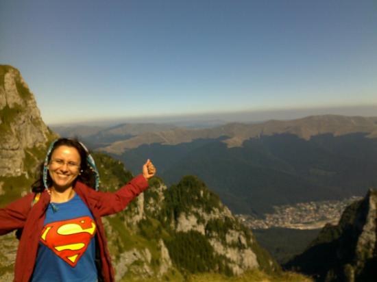 superwoman in Bucegi!