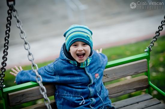 Bobo in Parcul Central, savurand o zi de toamna.