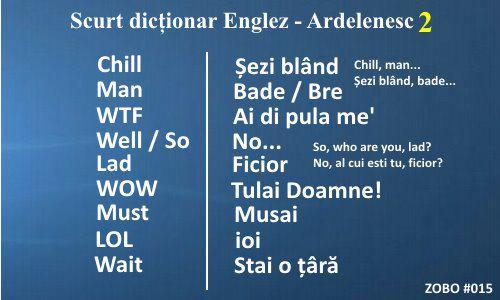 Dictionar Englez-ardelenesc