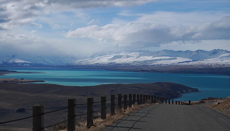 Lake Tekapo from Mount John, South Island, New Zealand