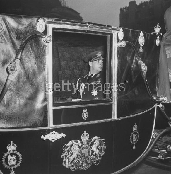london,nov 1947,guest at wedding ceremonies of his cousin princess elisabeth