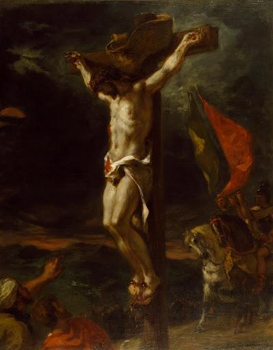delacroix Christ on the Cross