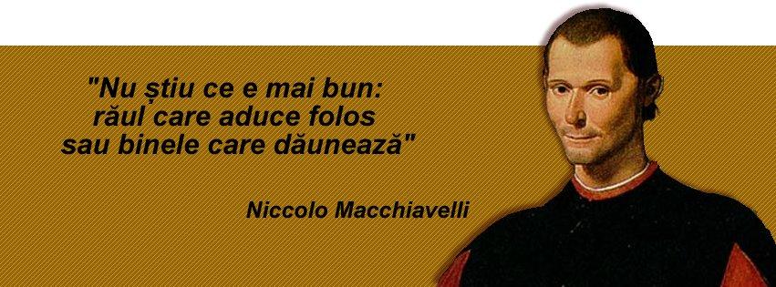 C- Machiavelli