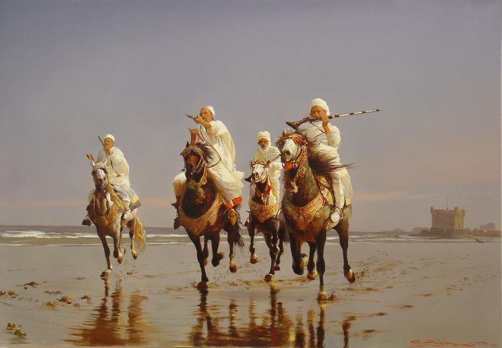 "Horsemen of the Essueyra" by Stanislsv Plutenko
