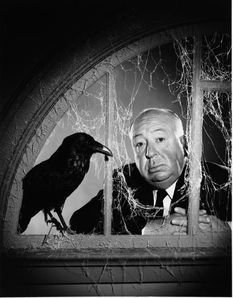 Alfred Hitchcock (b. 13 August 1899 – d. 29 April 1980) by Philippe Halsmann