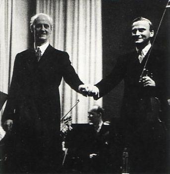 Wilhel Furtwangler și Yehudi Menuhin - Lucerne, 1947
