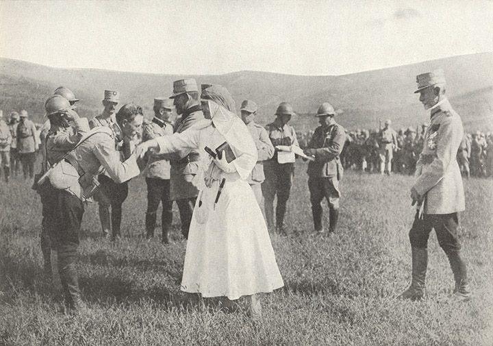 Oituz / 1917 / maresalul Averescu in dreapt
