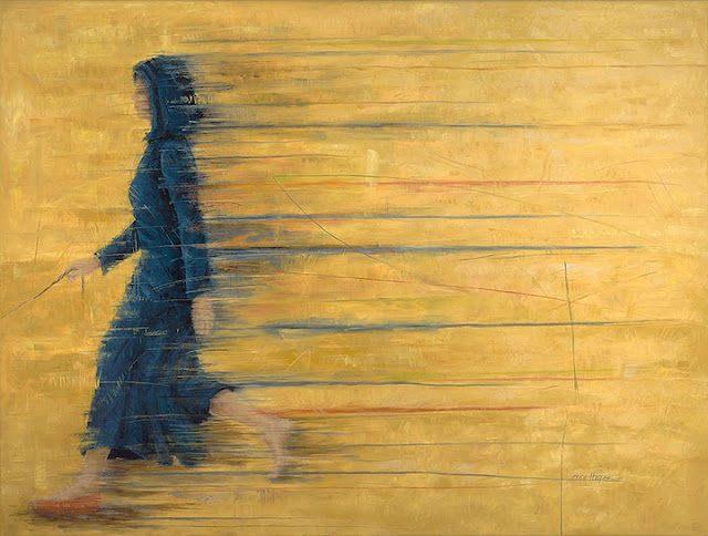 Erica Hopper (1949) USA - Walking Chuey