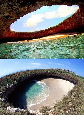 Hidden Beach, Marieta Islands, Mexico