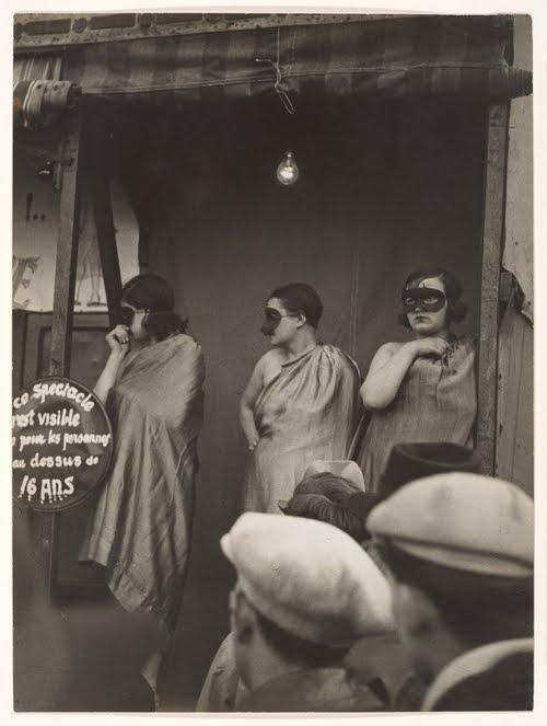 Street Fair, Boulevard St. Jacques, Paris brassai 1931