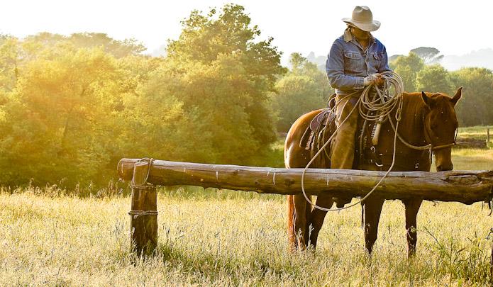 uomo a cavallo