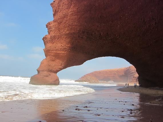 Legzira Beach, Leguesira, Morocco