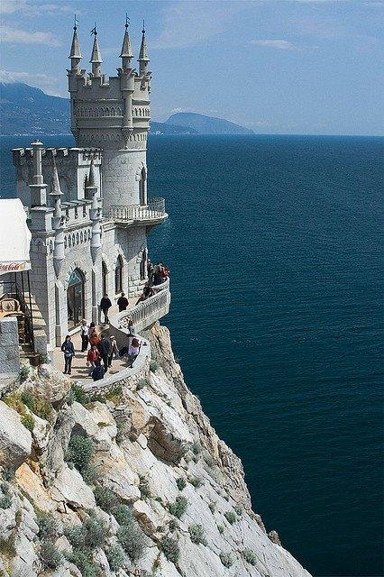 Swallow’s Nest in Crimea, Ukraine.