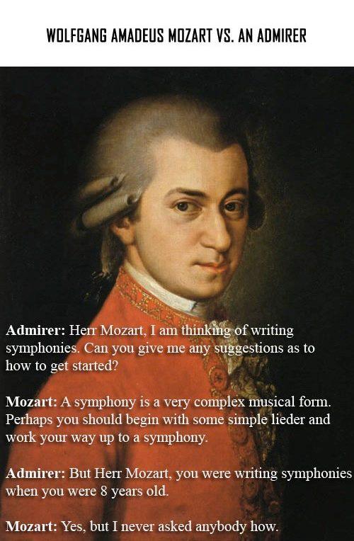 Mozart Vs pupil