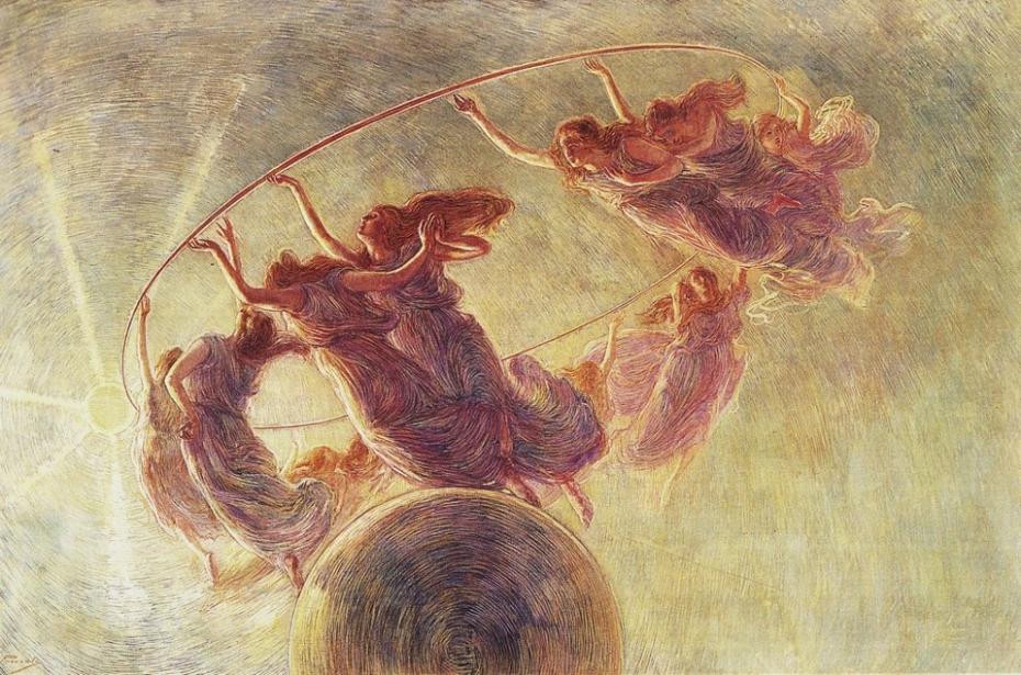 La danza delle ore - Gaetano Previati