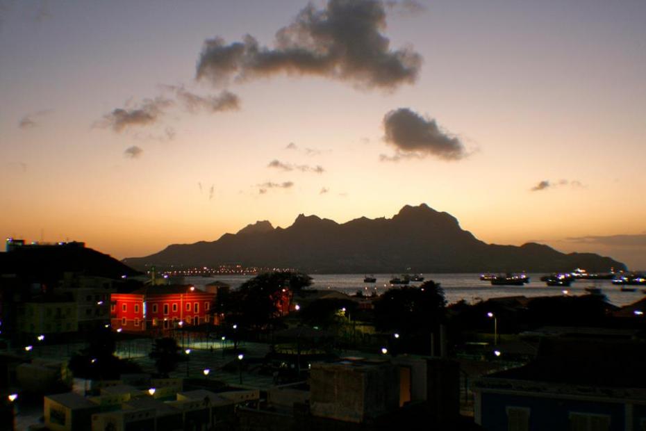 Sun set at Mindelo