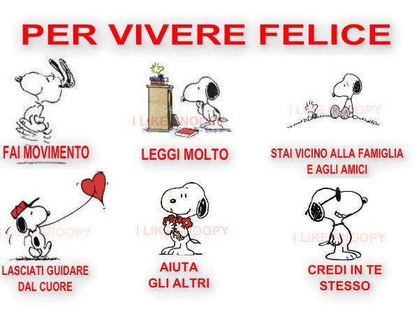 per vivere felici