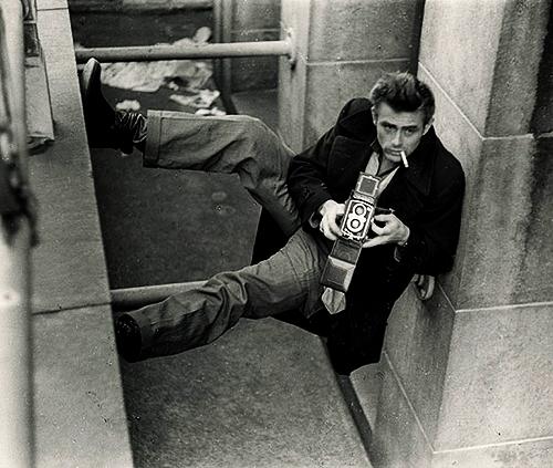 James Dean in New York City  1954