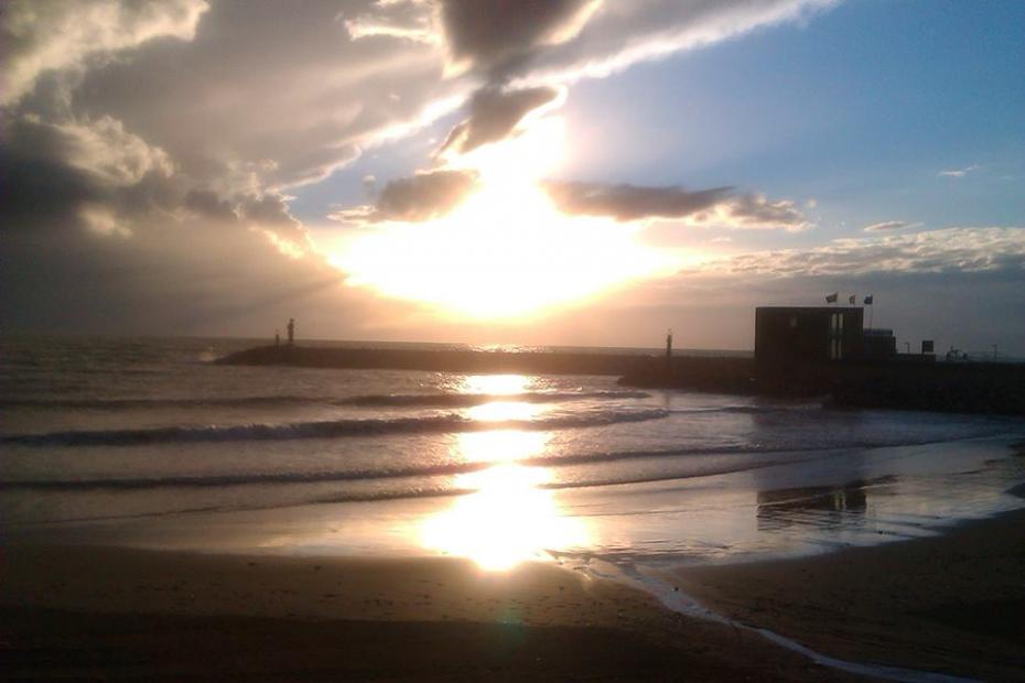 Mare magico, furia degli elementi, vento, lampi, tuoni e sole, il mare di San Vincenzo