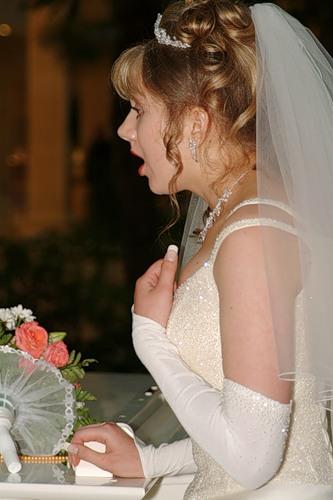 I singing in my wedding)))