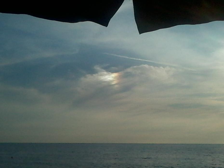 la nuvola con arcobaleno
