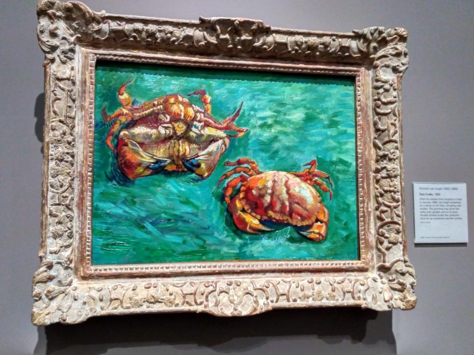 Vincent Van Gogh, Two crabs
