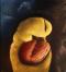 Embrionul, dupa 24 de zile. Nu are schelet, ci doar o inima care incepe sa bata dupa a 18-a zi