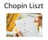 Chopin List