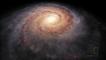 Galaxia Calea Lactee - detaliu
