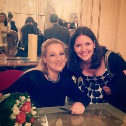 With wonderful Diana Damrau